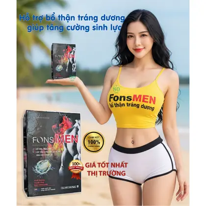 Tăng cường sinh lực, tăng ham muốn, dưỡng tinh trùng FONSMEN bổ thận tráng dương, ngày 1 viên 🇳🇿